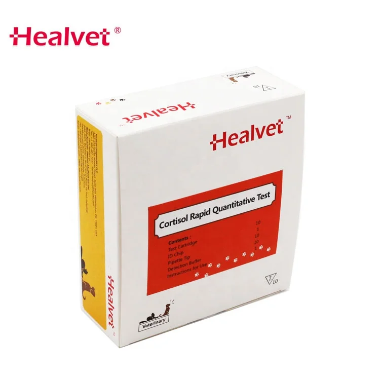 Healvet кортизол быстрое количественное испытание ветеринарный иммунофлуоресцентный Набор для каннинфенина