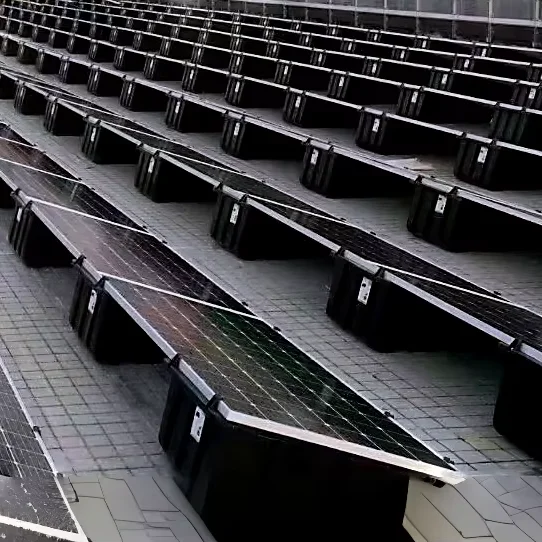 Plastic Ground Bracket Polypropylene Ballast For Roof Mount Solar Panel Roof Ballast Mounting for solar roof solar energy system