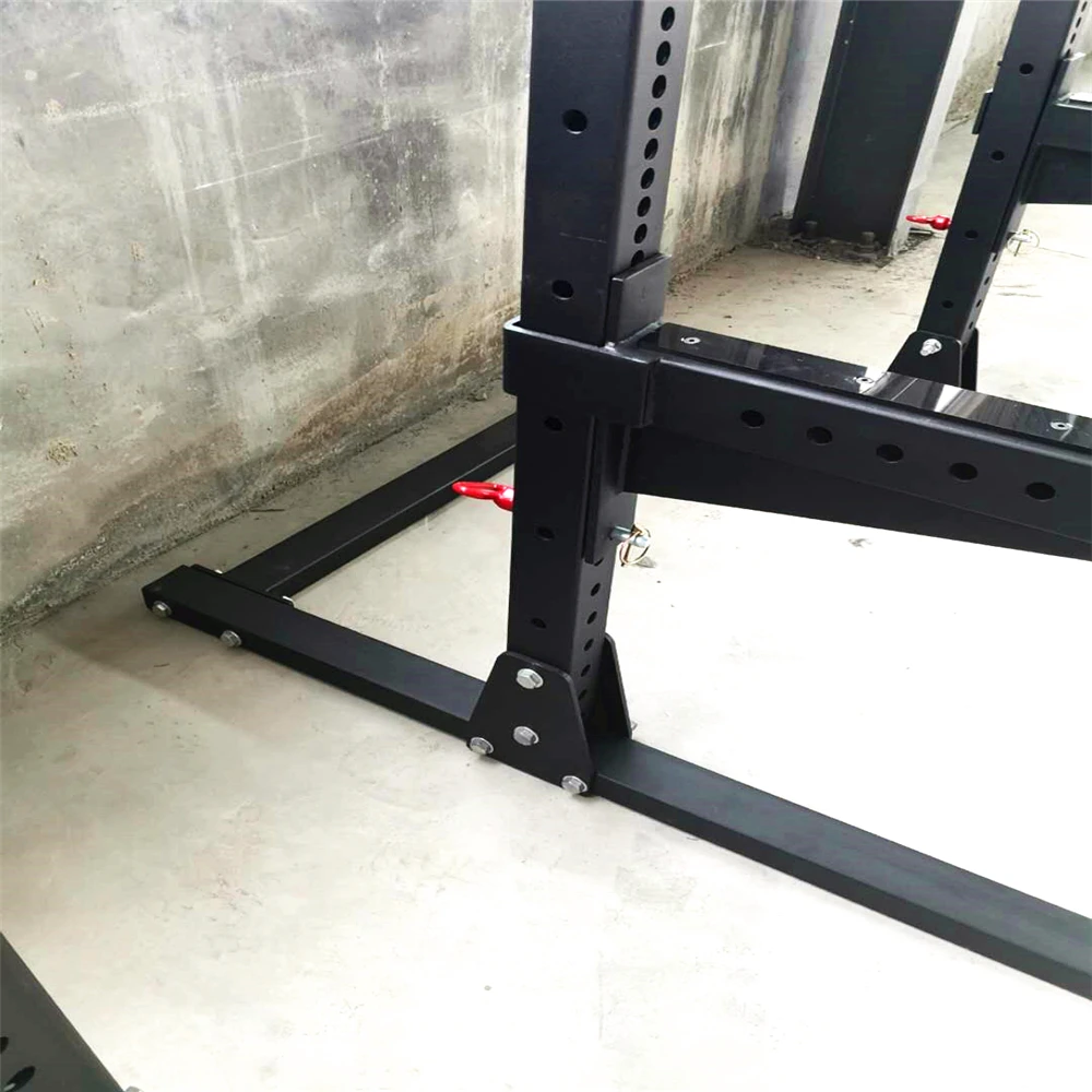 Gym Fitness Multi Function Station Pull Up Cross Fit Racks Standing Rig With Pull Up Bar And Squat Rack