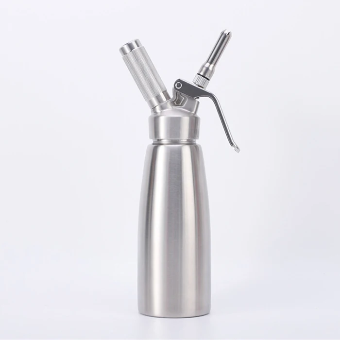 Highly Durable Whipped Cream Dispenser Professional Grade Aluminum Canister Cream Maker Whipper with Nozzles