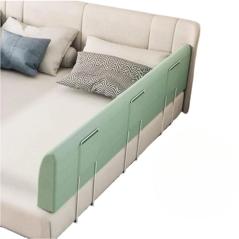 Lovely Baby Protection Swing Down Bed Rail Guard With Reinforced Anchor Safety System Bedrail Bumper Guardrail For Toddlers Kids