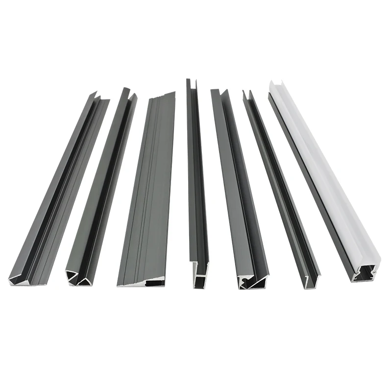 For 3mm led strip aluminum profile extrusion linear lamp wardrobe light induction motion sensor closet under led cabinet lights