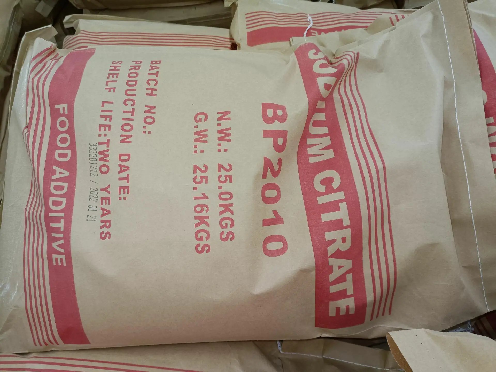 High quality Food Additives Sodium Citrate TTCA Trisodium Citrate Powder china factory