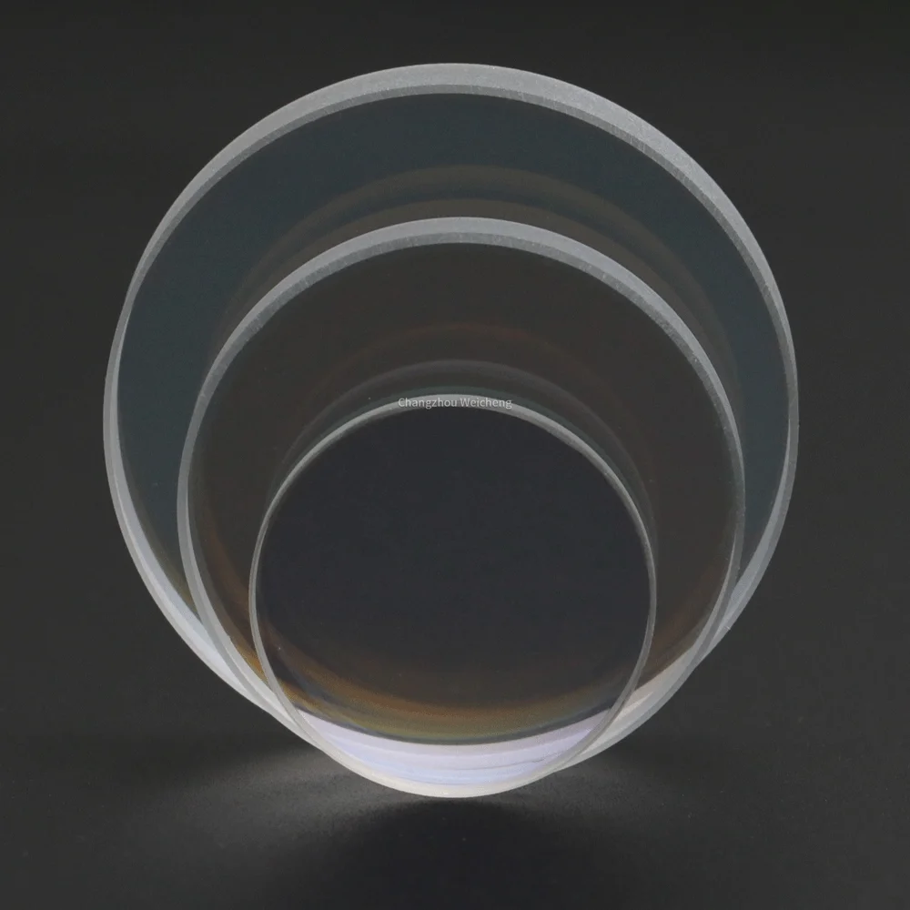 D40 Series 40*2 40*3 40*4 40*5 46*2 46*3 48*3 Laser Protective Windows Fused Silica Fiber Laser Protective Lens
