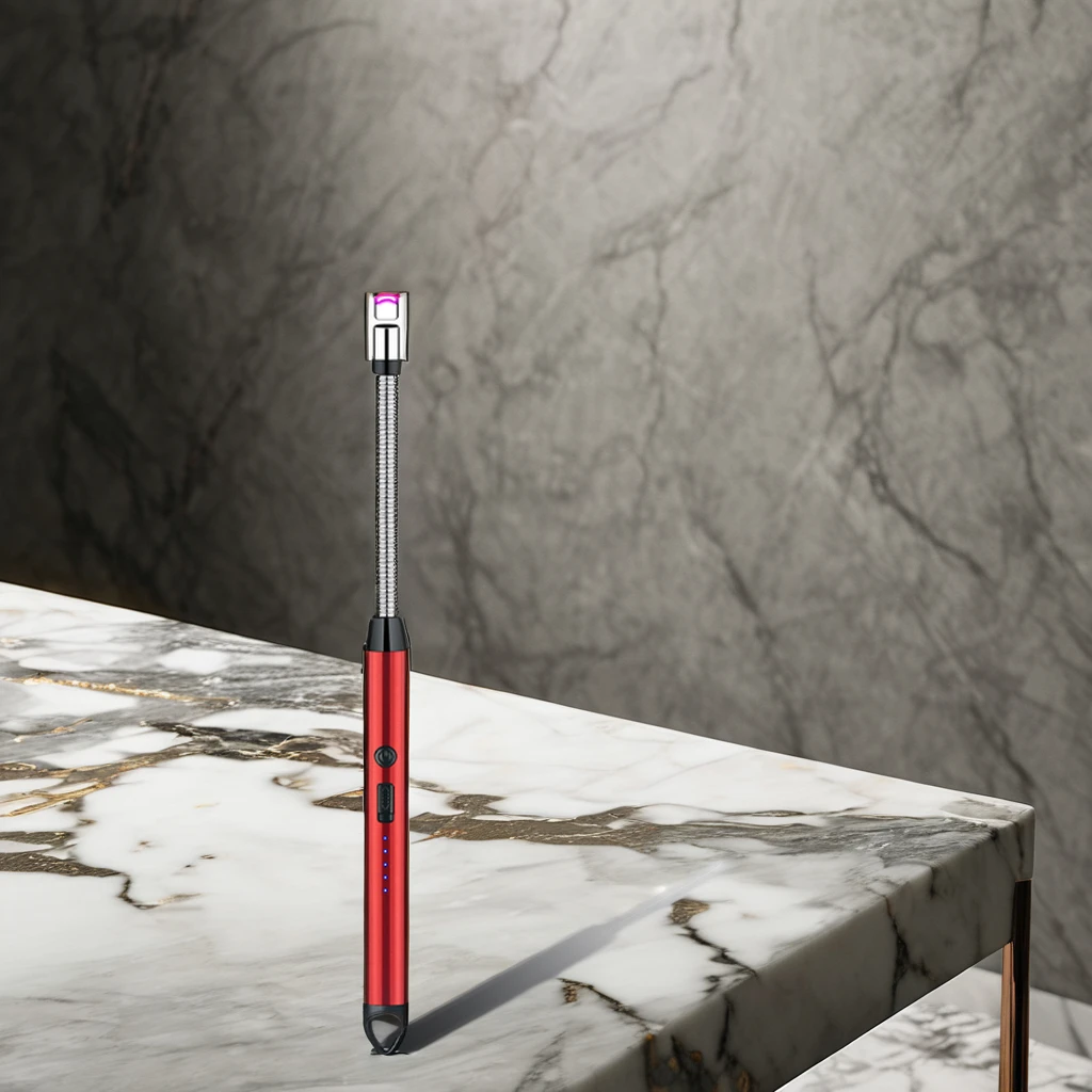 High Quality Electric Arc Lighter Igniter with Long Rod for Camping Candle Lighting