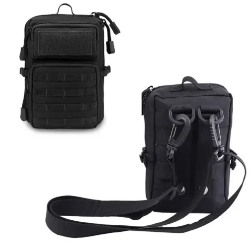 Unisex Small Tactical Molle Pouch Unisex Messenger Chest Sling Bag Cargo Pack Style Utility Waist Bag Outdoor Patio Work