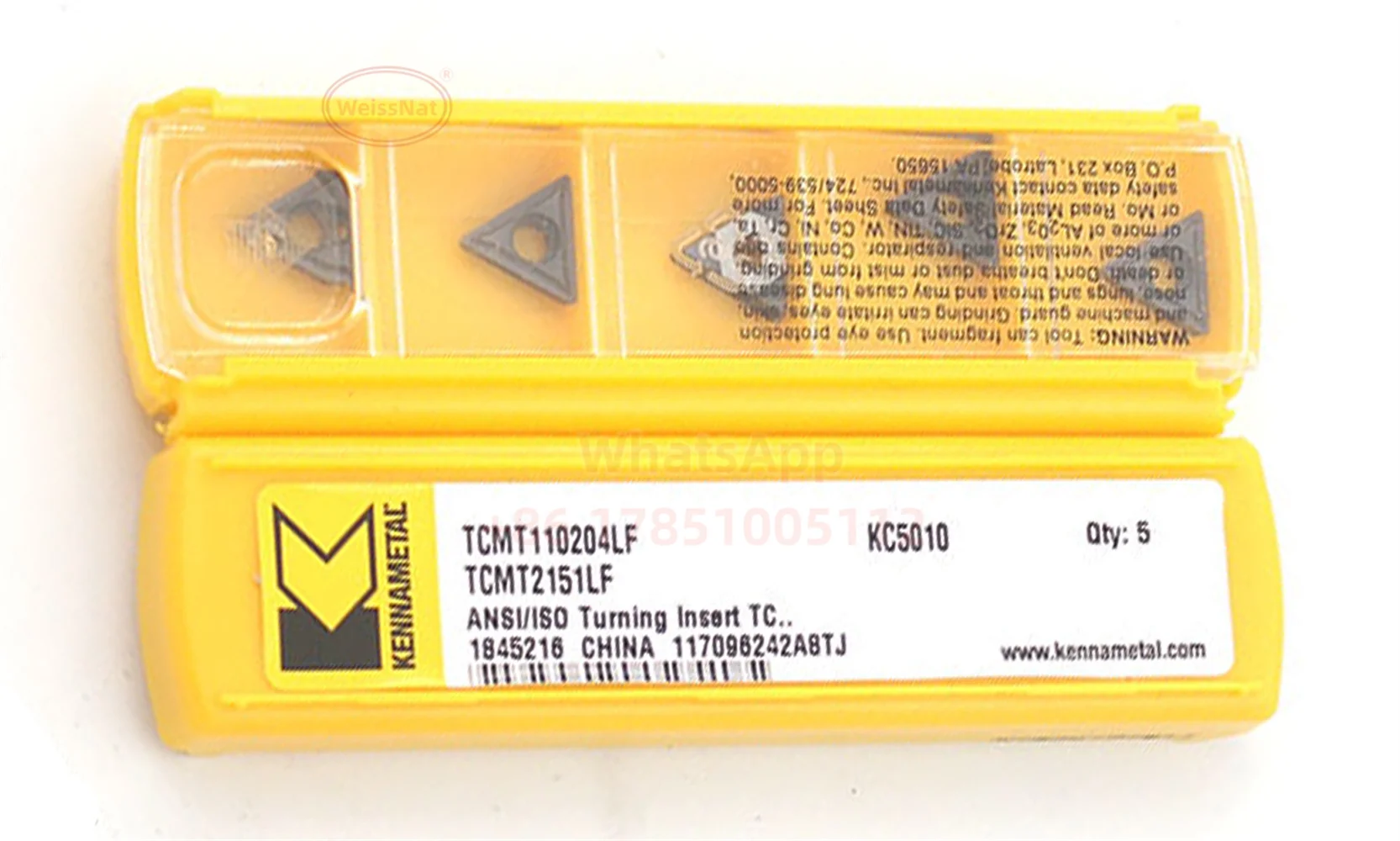 Kennametal TCMT110202LF TCMT110204LF TCMT16T302LF tcm16t304lf TCMT16T308LF KC5010 карбидные вставки TCMT