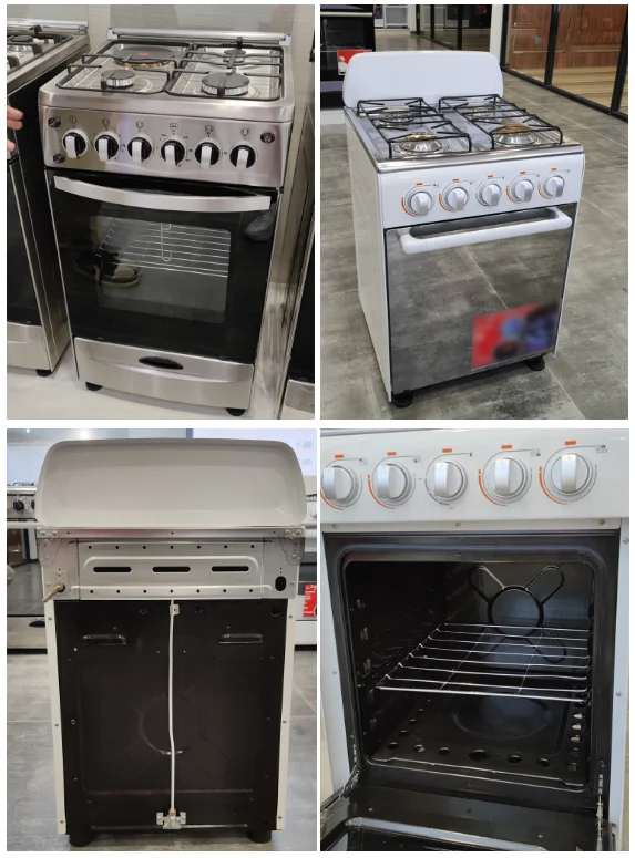 China manufacturer wholesale price oem custom home kitchen appliance free standing 4 burners gas cooker oven