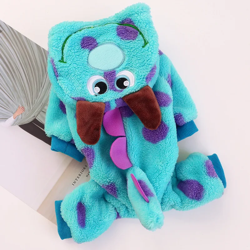 JXANRY Pet Teddy Cute Clothes Dog Cosplay Fashion Autumn/Winter Thickened Four-legged Coat Mama Papa Festival Costume Wholesale