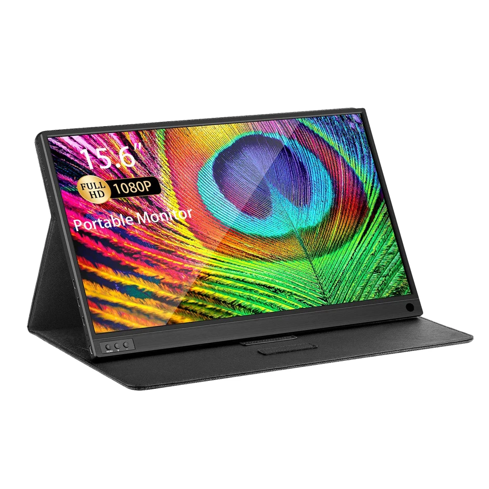 
Hote sale 15.6 inch Full HD 1080P USB Type C laptop display IPS eye care screen portable monitor 
