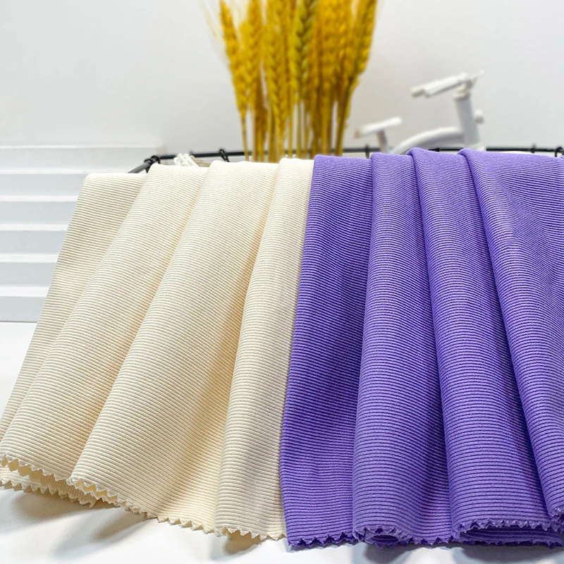 280Gsm 95% Cotton 5% Spandex Knit Cotton French Baby Waterproof Terry Cloth Stretch French Terry Fabric Manufacturers