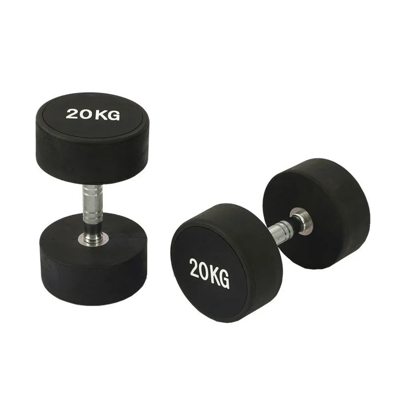 Cheapest Dumbbells Online Weight Adjustment Arm Muscle Training Cast Iron Round Head Chrome Dumbbell