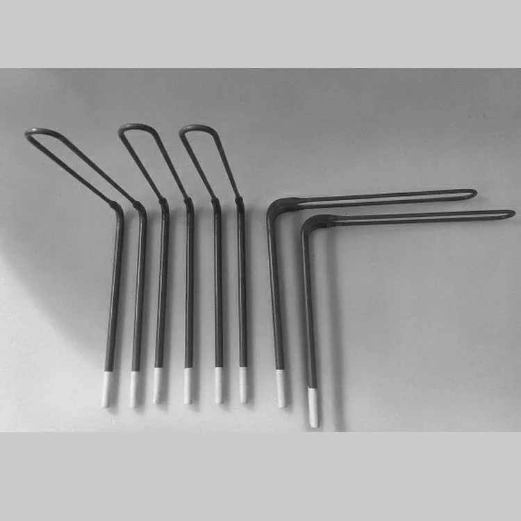 L Type MoSi2 rod for heating furnace heating element 1800C