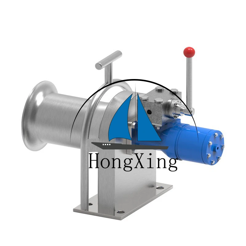 Single motor windlass rope winch stainless steel can be customized size manufacturers direct sale speed adjustable