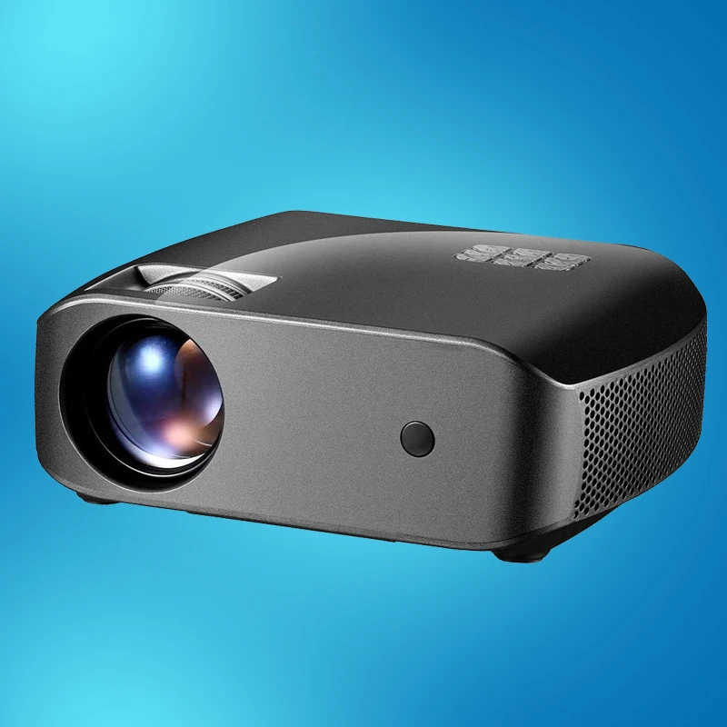 
Excellent build-in stereo speakers 2800 Lumense super high resolution Mini portable LED projector for Home appliance 