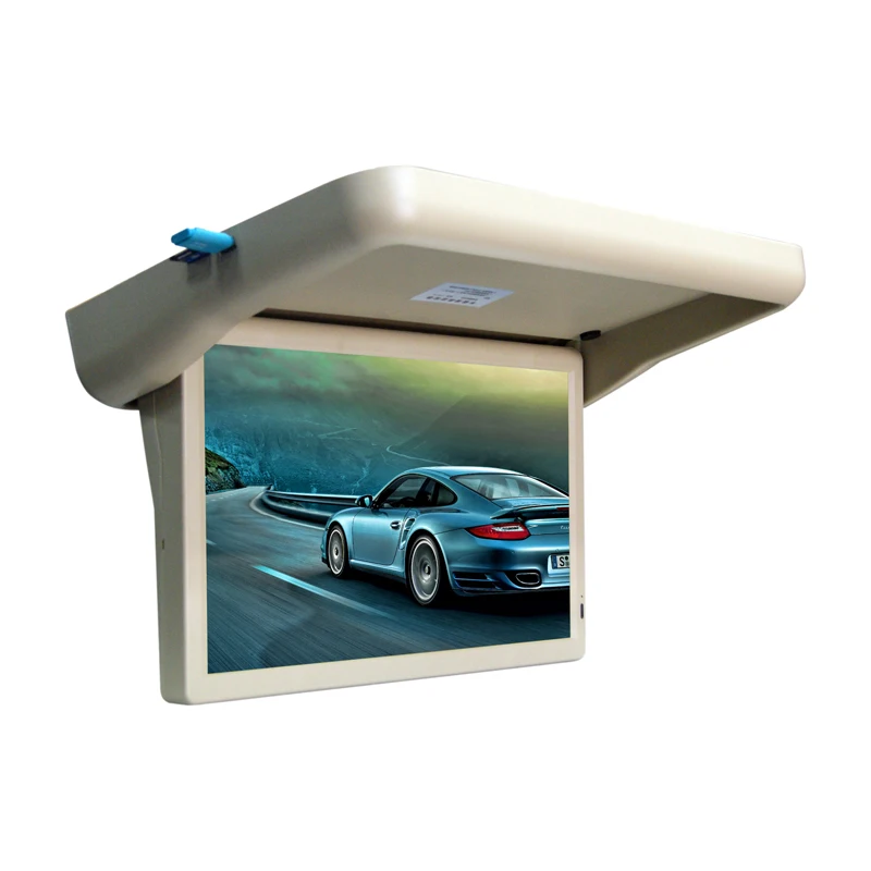 Roof Mount Flip Down Monitor GPS tracker Car Bus LCD TV Ceiling Anto Electronics Mounted Monitor