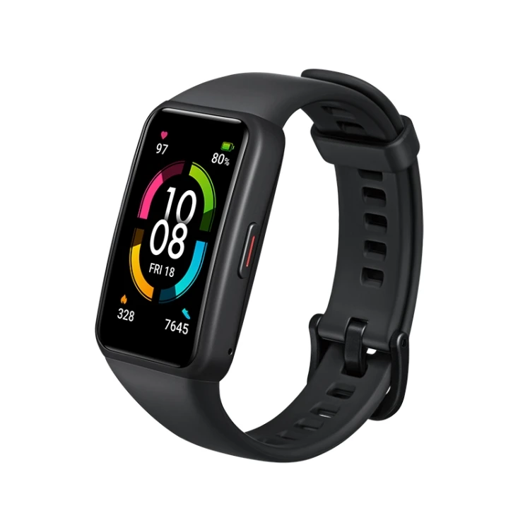 Лидер продаж на Amazon оригинальный Huawei Honor Band 6 цветной экран AMOLED 1 47 дюйма водонепроницаемый смарт-браслет 50