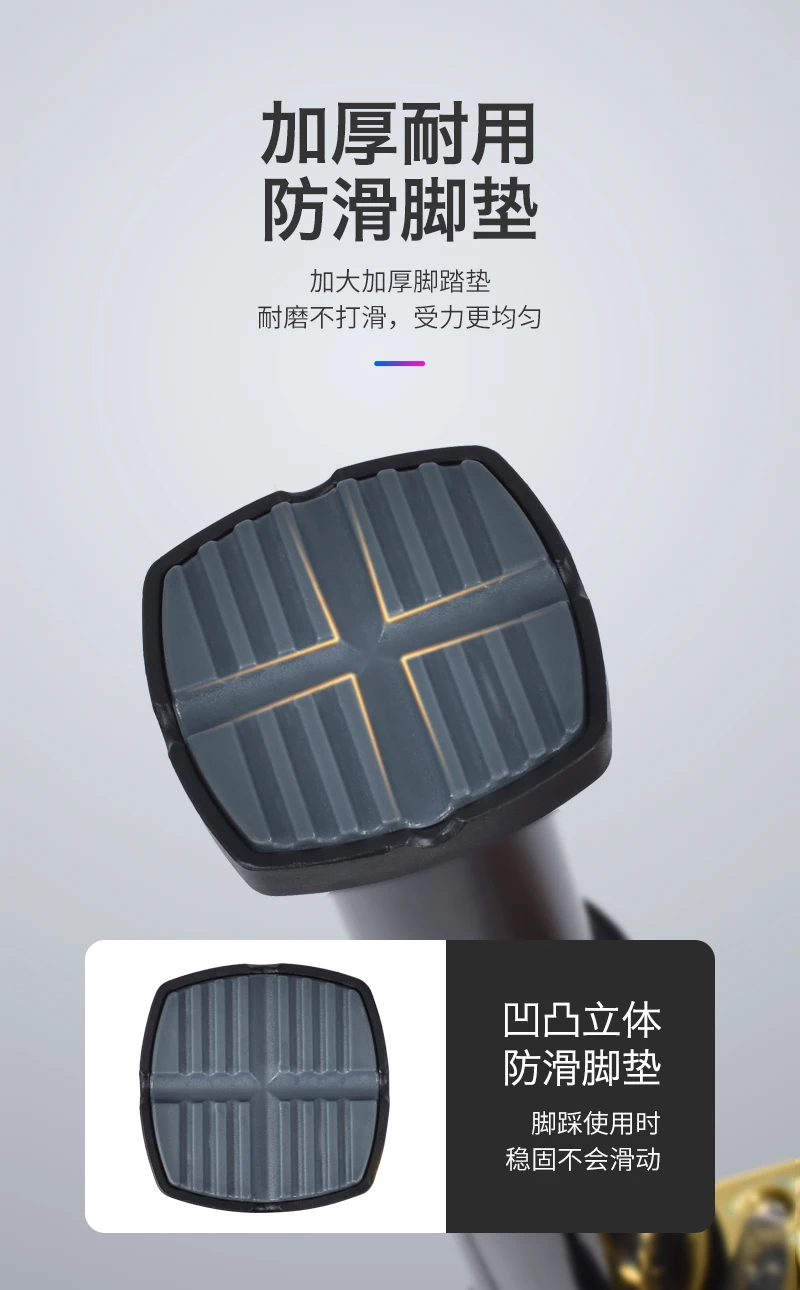 Portable High pressure   air Foot Mini bike pump basketball bike air Foot Mini bike pump