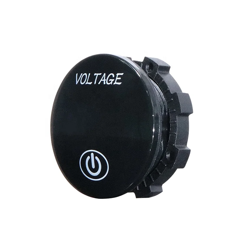 Hot selling factory price DC Auto Car Waterproof Meter LED Display Digital Voltmeter