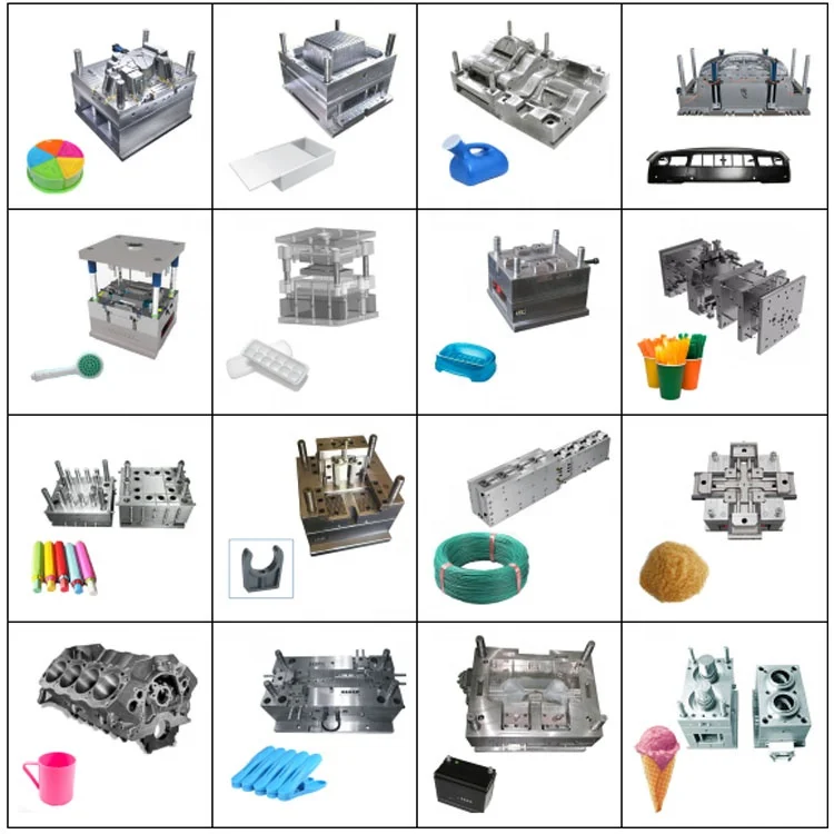 Plastic injection auto mold make up high quality module matrix casting form factory mold/mould