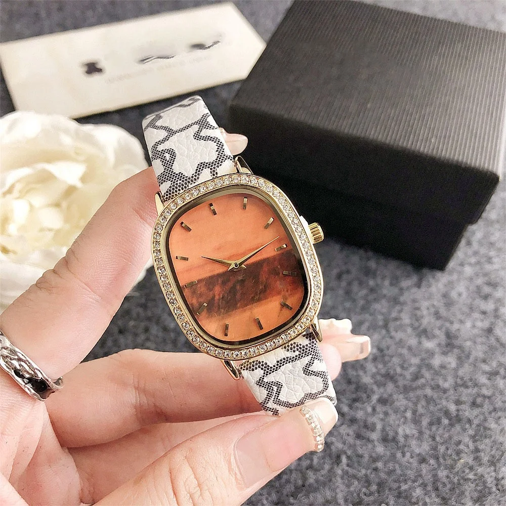 2024 New Casual Low Price Ladies Wristwatch Leather Band Japan Movement Wrist Watch Quartz Watches for Women