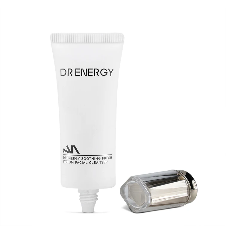 Plastic Tube with Multi-Layer Acrylic Cap for Primer and Skincare