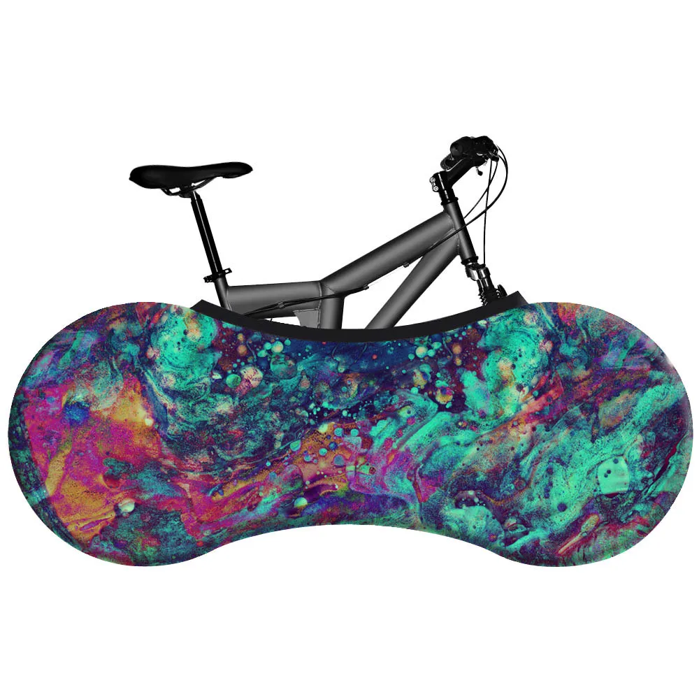 Dustproof  Bike Indoor Storage Bag Scratch-Proof Protect Road Triathlon Bike Storage Custom Bicycle Wheel Cover