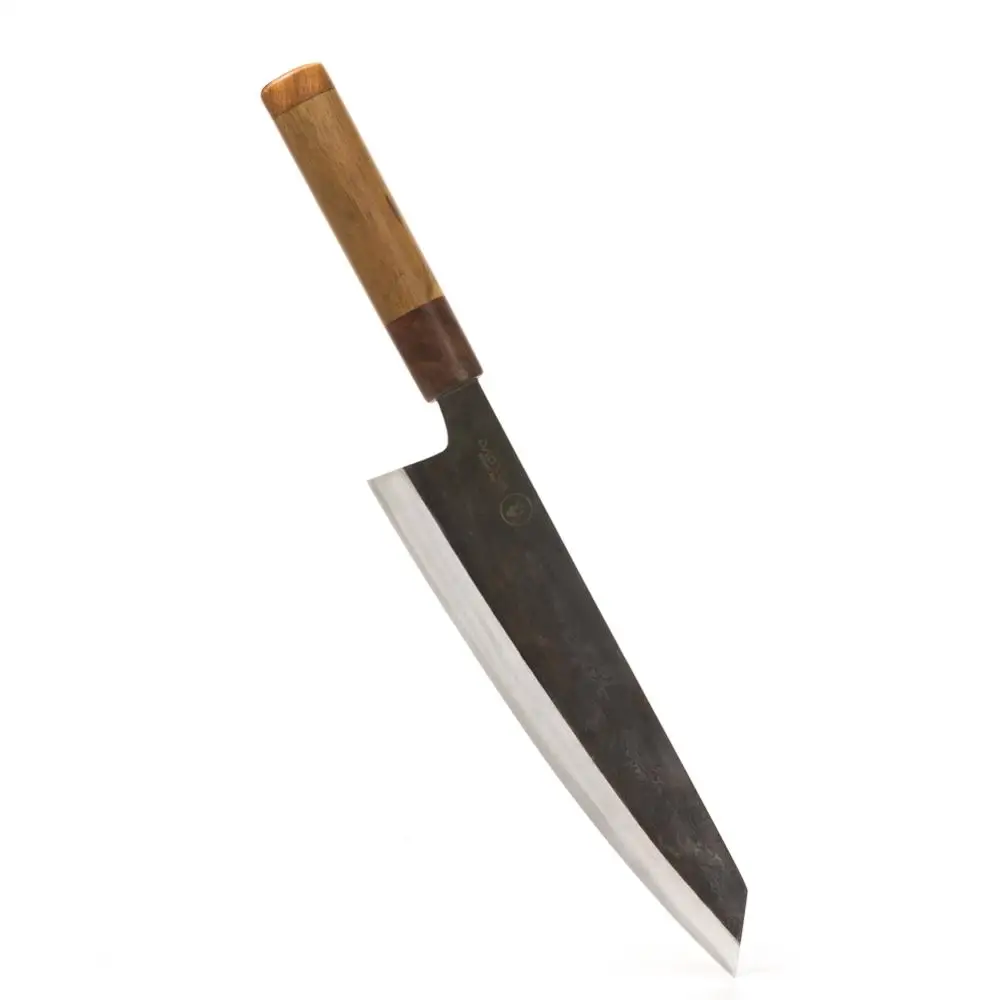 High Quality 9.4 Inch Kiritsuke 240 - Hand Forged Knife - Special Bamboo Handle - High Carbon steel