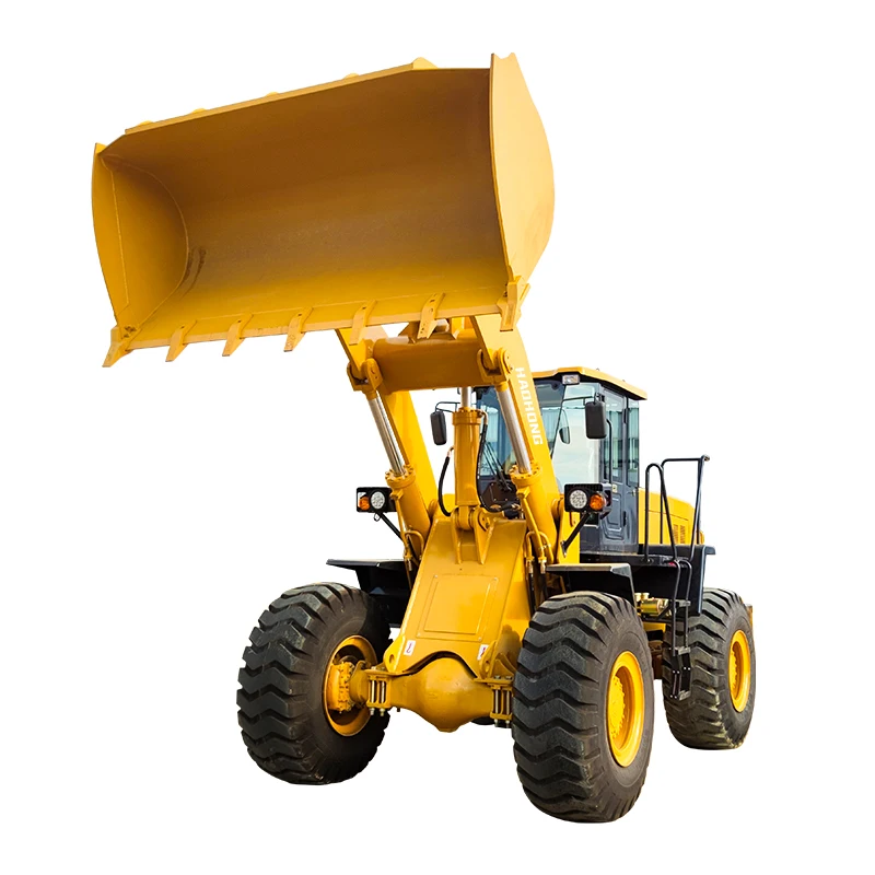 Tyre Skid Steer Loader Hot selling small backhoe loader Compact 2.5 ton four wheel steering backhoe loader