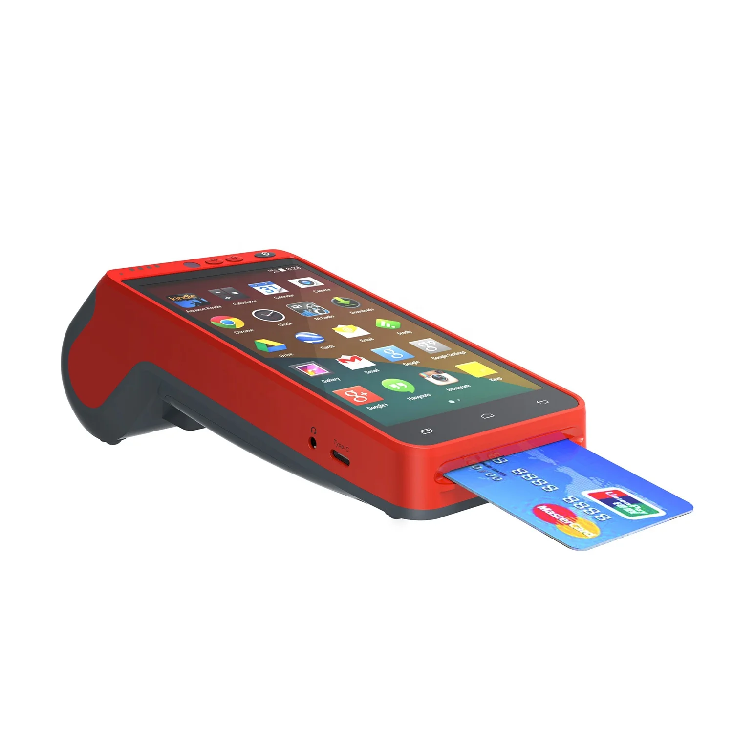 Pos Android Open QR Code Mobile Payment портативный POS-терминал Impressora Termica с 58 мм термопринтером