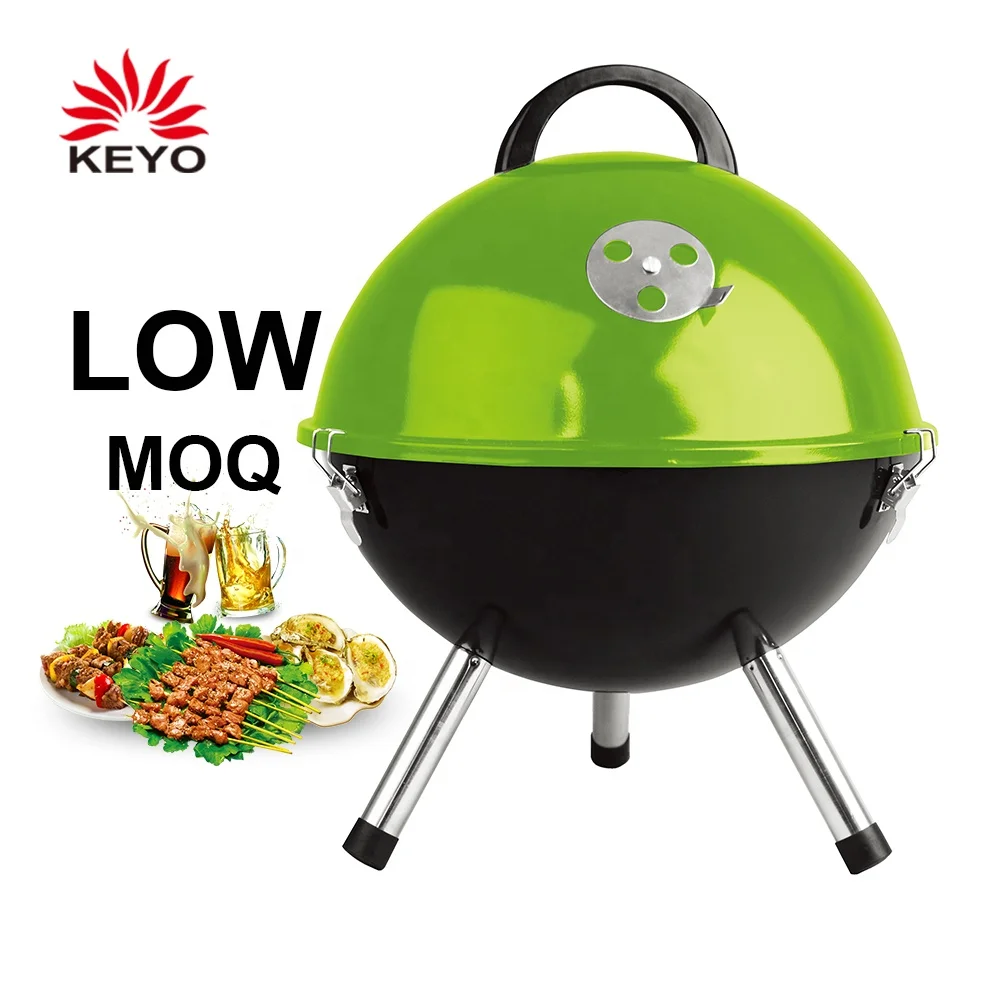 Mini Bbq Portable Football Barbecue Tabletop Charcoal Ball Soccer Barbeque Grill