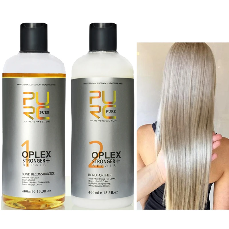 Hot Selling hair care set for bleaching rebonding and coloring 100ml 400ml oplex bond reconstructor hair repairing treatment