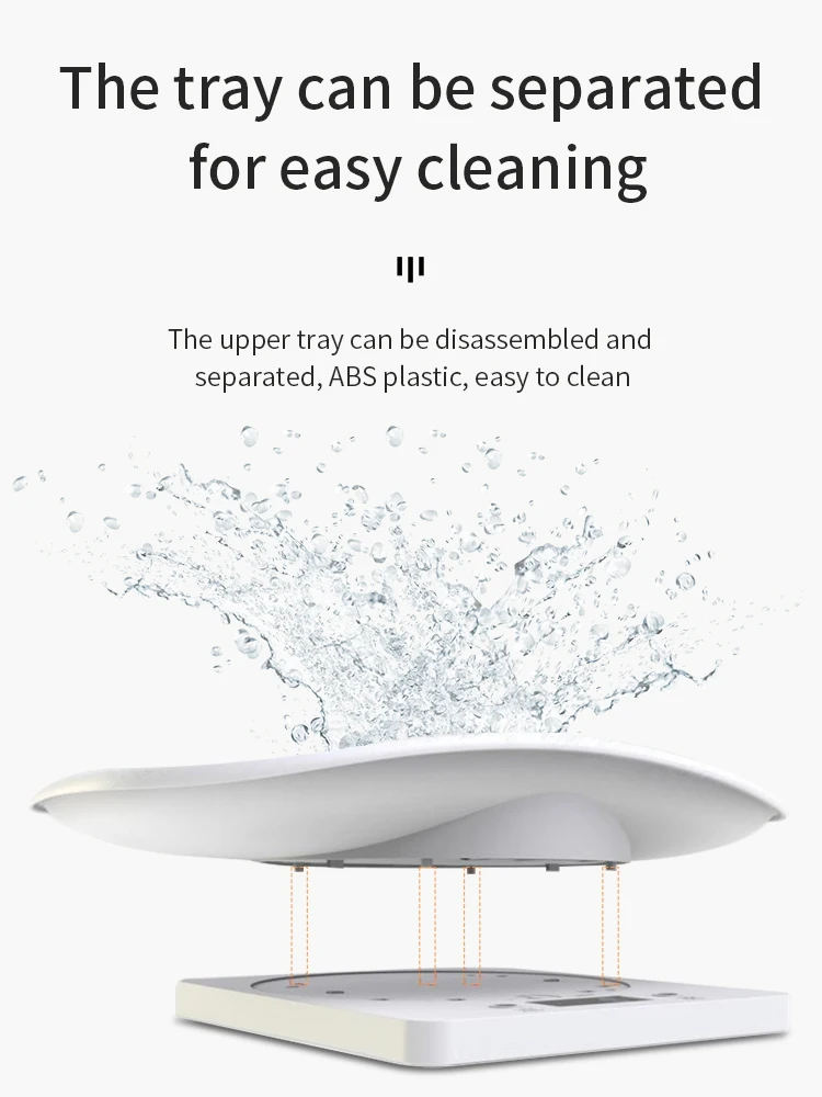 Plastic Mini Digital Baby Pet Scale HD LCD Display Measure Tool Infant Baby Pet Body Weighing scale