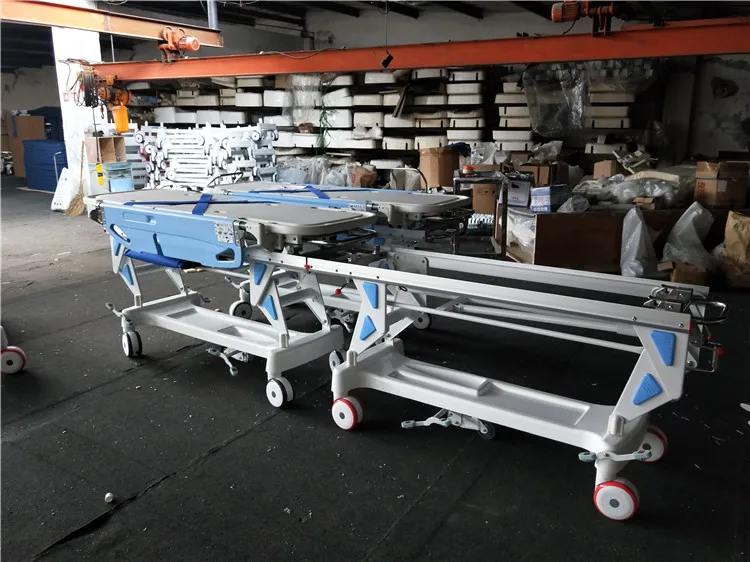 BT-TR004 Connecting transfer patient trolley for operation room transport connection hospital medical stretcher