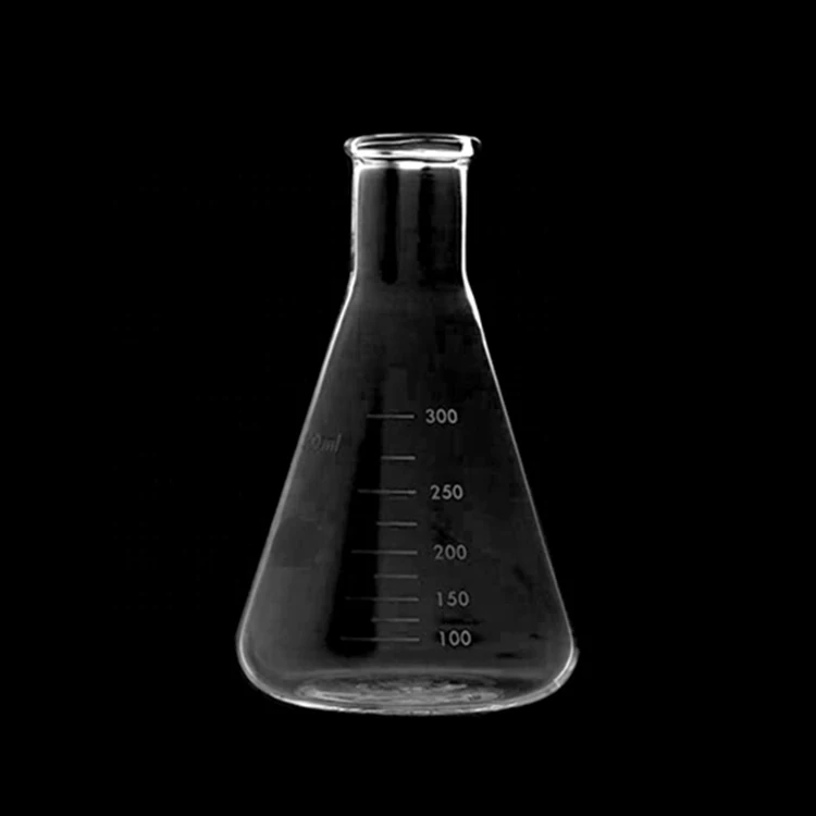 Кварцевое стекло объемная колба Кварцевая стеклянная бутылка Erlenmeyer коническая