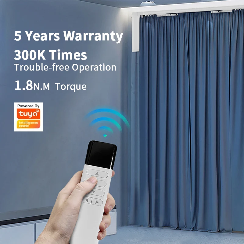Lvtron Z100 curtain motor function upgrade smart control motorized curtain Matching 99% of remote control products on the market