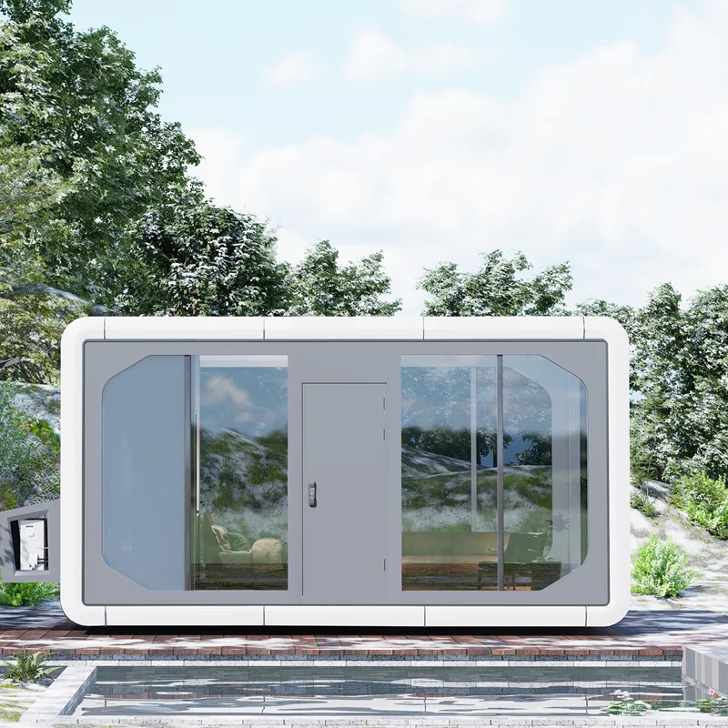 18/28/38 кв. М. Apple Pods Cabin стальной материал стручки для офиса гостиничного магазина