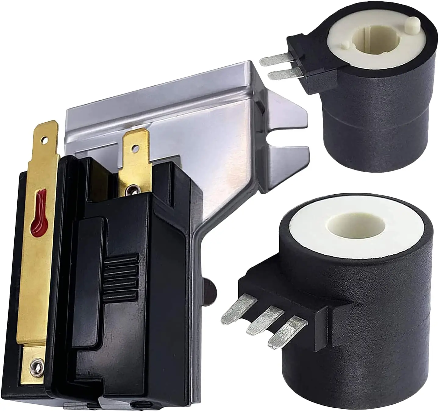 338906 Flame Sensor and 279834 Gas Valve Ignition Solenoid Coil Kit Fit For Whirlpool Dryers spare parts