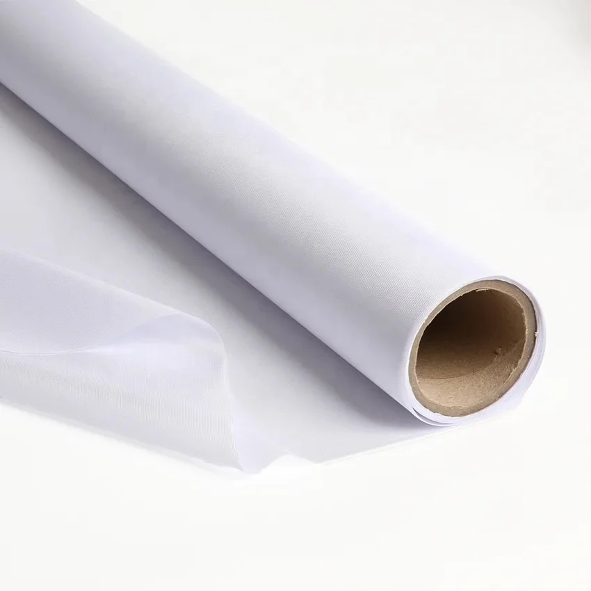 textile material good quality polyester knitted fabric sublimation flag fabric for banner screen printing digital printing roll