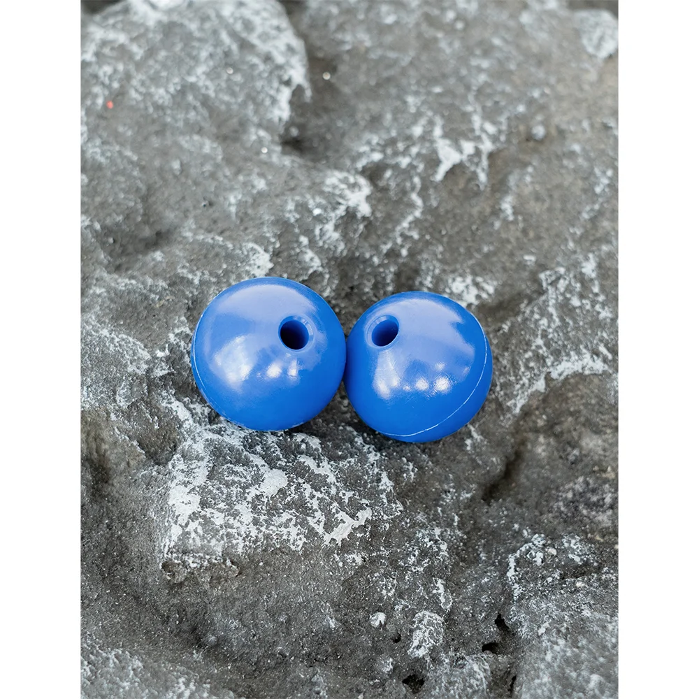 2pcs Fishing Rigging Ball Plastic Pair Outrigger Line Stop Ball Stoppers Outrigger Ball Stops