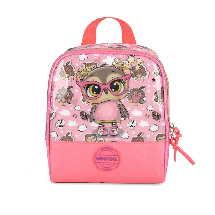 China Supplier Cartoon Girls Student School Book Backpack lunch cool Bags Set