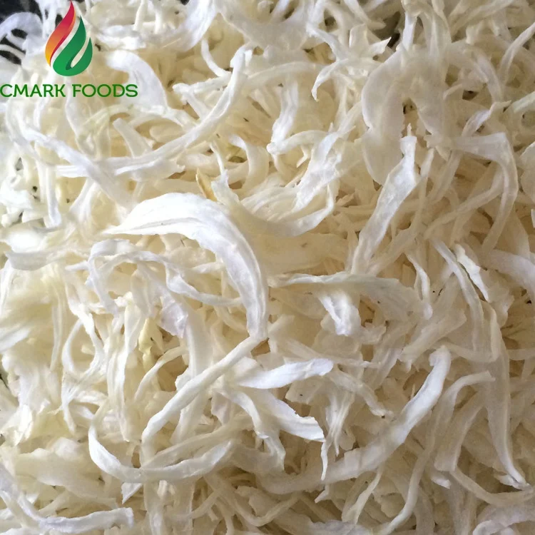 Дегидратированный белый рубленый лук с сертификатами ISO HALAL HACCP