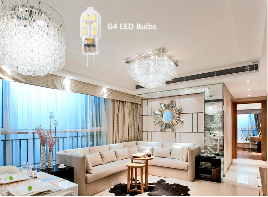 
New 1.5W 12V Daylight White 6000K LED Bulbs Light Bulb Chandelier for Landscape Lighting Lawn Lights 