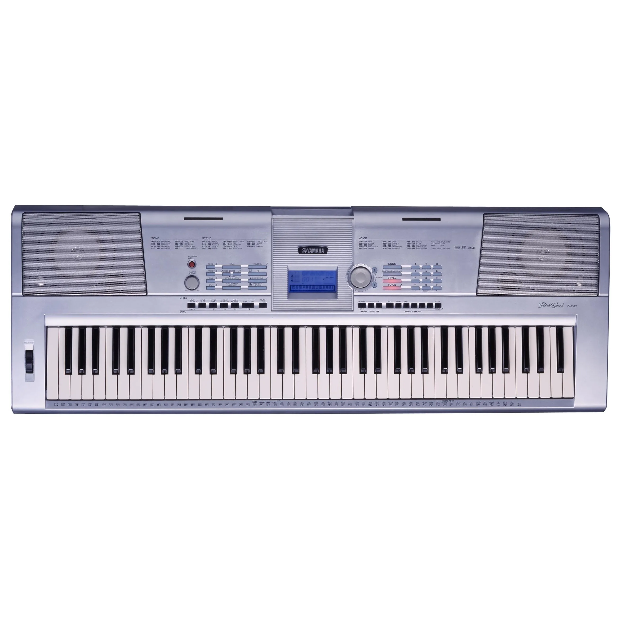 DGX205 YAMAHAs refurbished portable high-end playing Electronic keyboard digital grand piano