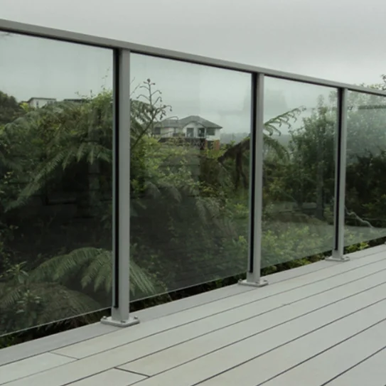 Powder Coated Heavy Duty Metal Aluminum Balcony Railing