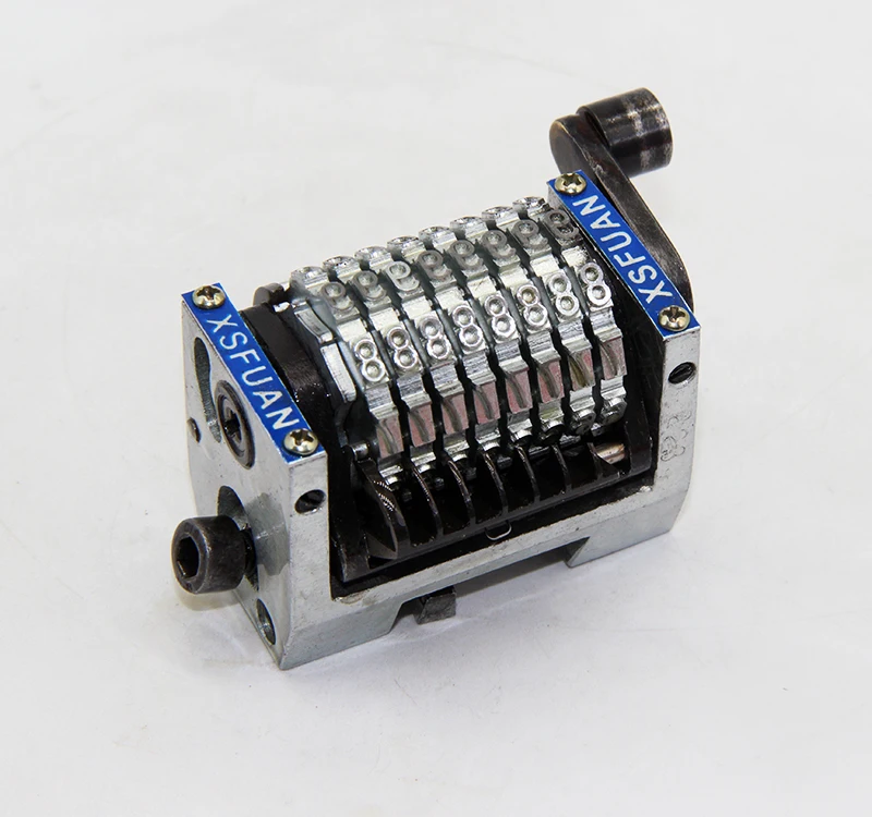 8-значный поворотный доводочный станок/печать нумерации головки