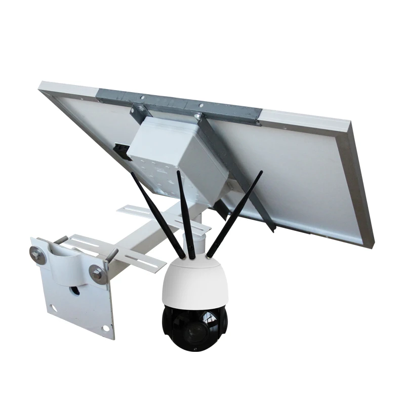 
4G 2mp 1080p solar power security camera PTZ dome wireless outdoor cctv 
