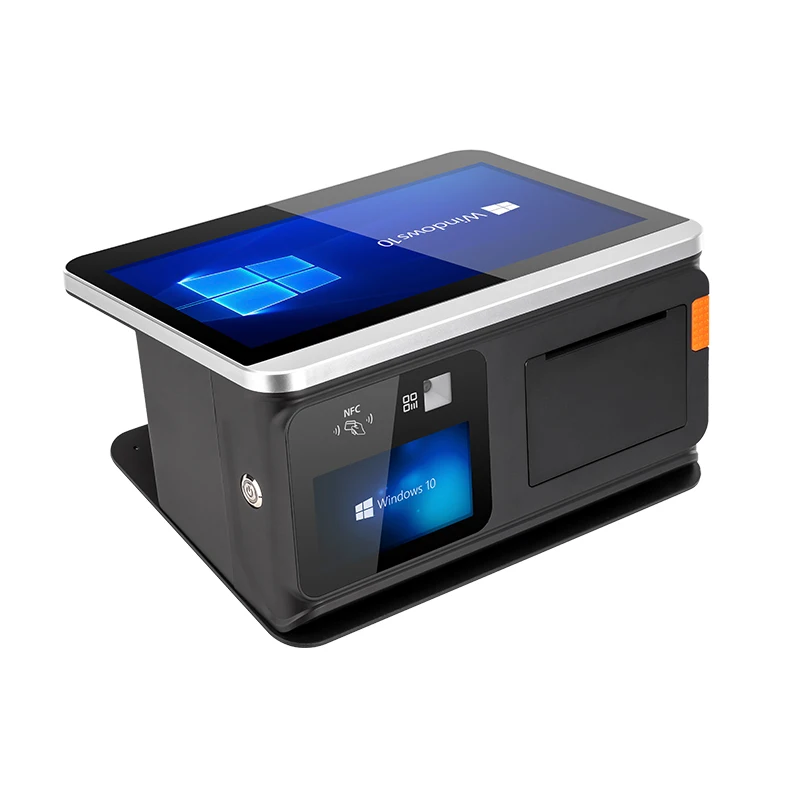 2024 11 6 сенсорный экран pos система Банкомат супермаркет с 2D считыватель штрих-кодов