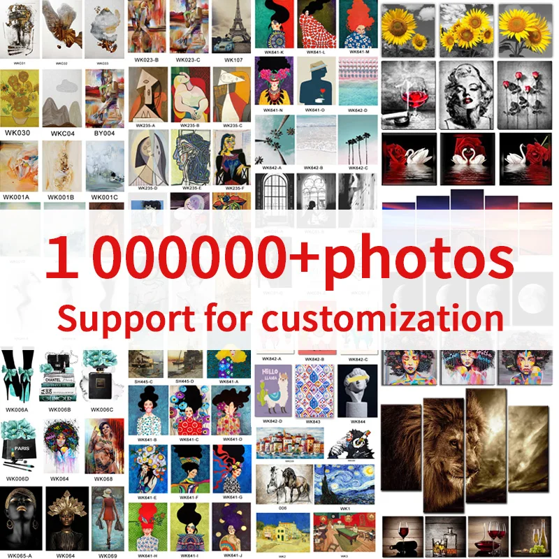 Home Decor Canvas Print Painting 5 Panel Bicycle Jump Mountain Picture Bike Sport Poster For Living Room Wall Art Decorative