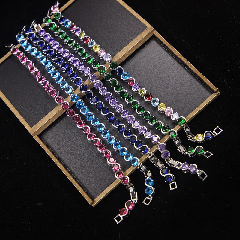 2020 hot selling Bracelet Stone  Blue Woman Christmas Love Jewelry Evil Wholesale bracelet for wedding gift